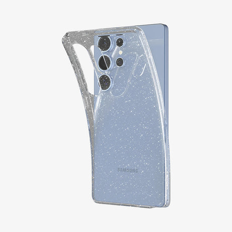 Husa de protectie Spigen Liquid Crystal Glitter (ACS08950) compatibil cu Samsung Galaxy S25 Ultra, Crystal Quartz