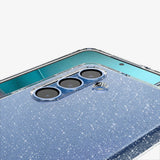 Husa de protectie Spigen Liquid Crystal Glitter (ACS08997) compatibil cu Samsung Galaxy S25, Crystal Quartz