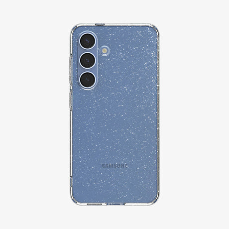 Husa de protectie Spigen Liquid Crystal Glitter (ACS08997) compatibil cu Samsung Galaxy S25, Crystal Quartz