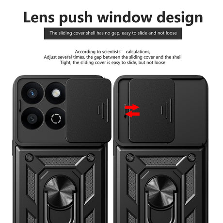 Husa de protectie Techsuit CamShield Series compatibil cu Xiaomi Poco X7 Pro, Negru