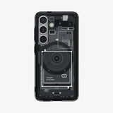 Husa de protectie Spigen Ultra Hybrid Zero One MagSafe (ACS09003) compatibil cu Samsung Galaxy S25, Negru