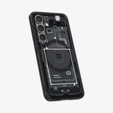 Husa de protectie Spigen Ultra Hybrid Zero One MagSafe (ACS09003) compatibil cu Samsung Galaxy S25, Negru