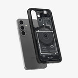 Husa de protectie Spigen Ultra Hybrid Zero One MagSafe (ACS09003) compatibil cu Samsung Galaxy S25, Negru