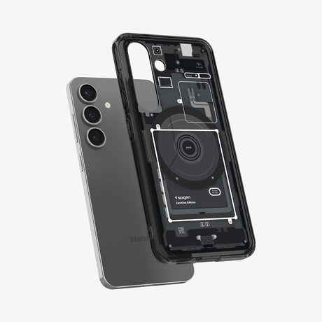 Husa de protectie Spigen Ultra Hybrid Zero One MagSafe (ACS09003) compatibil cu Samsung Galaxy S25, Negru