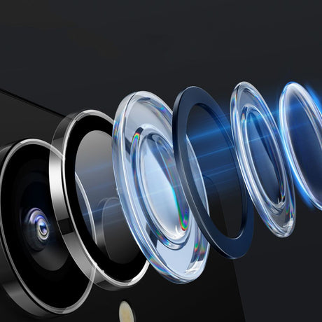 Folie de protectie ESR Armorite Camera Lens Protectors compatibil cu Samsung Galaxy S25 Ultra, Transparent