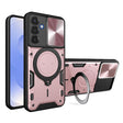 Husa de protectie Techsuit CamGuard Pro compatibil cu Samsung Galaxy S25, Roz Auriu