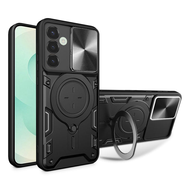 Husa de protectie Techsuit CamGuard Pro compatibil cu Samsung Galaxy S25 Plus, Negru