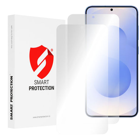 Folie de protectie Smart Protection Premium Classic (set de 2) compatibil cu Samsung Galaxy S25, Transparent