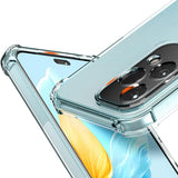 Husa de protectie Techsuit Shockproof Clear Silicone compatibil cu Honor 200 Lite, Transparent