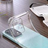 Husa de protectie Techsuit Shockproof Clear Silicone compatibil cu Honor 200 Lite, Transparent