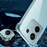 Husă Techsuit Shockproof Clear Silicone transparentă pentru Xiaomi Redmi Note 13 Pro 5G / Poco X6