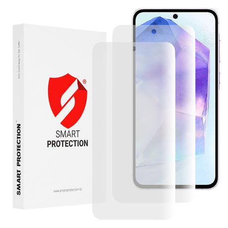 Folie de protectie Smart Protection Premium Classic (set de 2) compatibil cu Samsung Galaxy A36 5G / A56 5G, Transparent