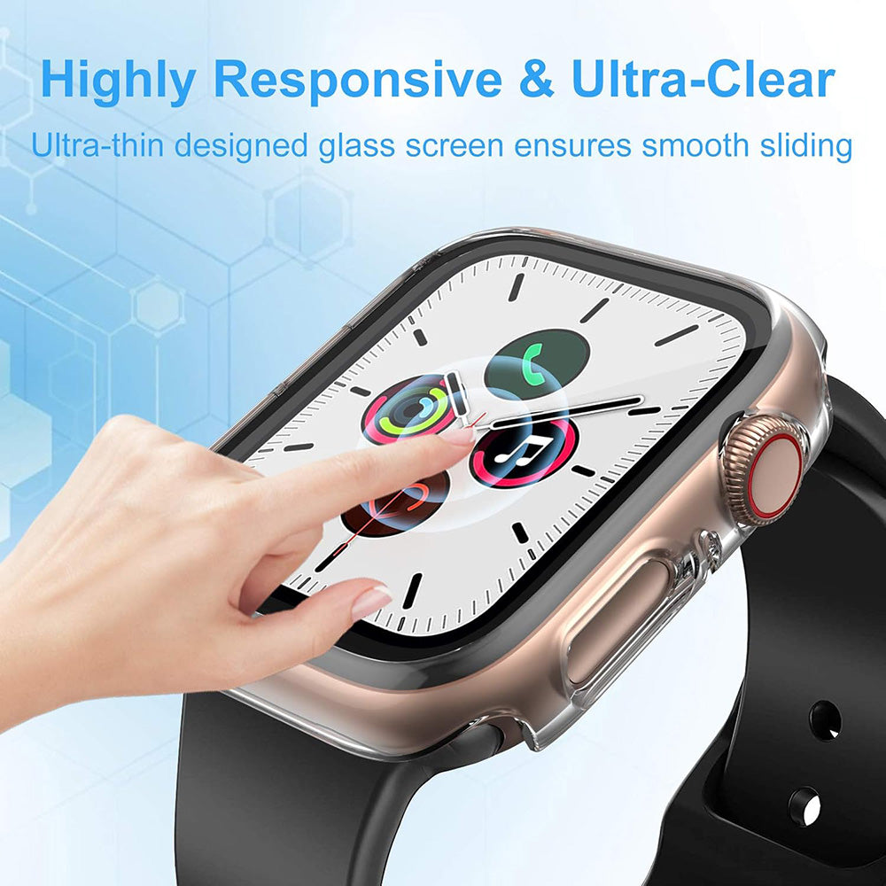 Husa smartwatch Samsung Galaxy Watch4 / Watch5 (44mm), Negru
