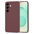 Husa de protectie Techsuit SoftFlex compatibil cu Samsung Galaxy S25 Plus, Plum Red