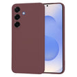 Husa de protectie Techsuit SoftFlex compatibil cu Samsung Galaxy S25, Plum Red