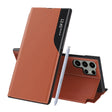 Husa de protectie Techsuit eFold Series compatibil cu Samsung Galaxy S25 Ultra, Portocaliu