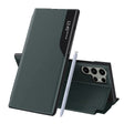 Husa de protectie Techsuit eFold Series compatibil cu Samsung Galaxy S25 Ultra, Verde Inchis