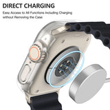 Folie de protectie smartwatch Techsuit Defense360 Pro + Screen Protector compatibil cu Apple Watch Ultra / Ultra 2 / Ultra 3, Transparent