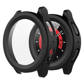 Husă + folie Techsuit pentru Galaxy Watch5 Pro, neagră