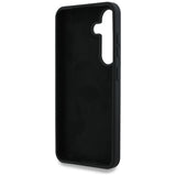 Husa de protectie Guess Silicone 4G Big Metal Logo (GUHCS25SS4SMDK) compatibil cu Samsung Galaxy S25, Negru