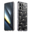 Husa de protectie Techsuit SparkleSkin Series compatibil cu Xiaomi Poco F6 Pro, Transparent