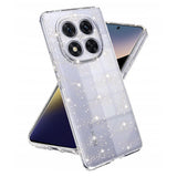 Husa de protectie Techsuit SparkleSkin Series compatibil cu Xiaomi Redmi Note 14 Pro 5G / Poco X7, Transparent