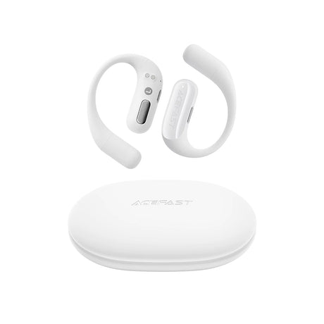 Casti Acefast (FA002), for Sports, Bluetooth V5.3, IP54, 500mAh, Alb