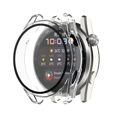 Folie de protectie smartwatch Techsuit Defense360 Pro + Screen Protector compatibil cu Huawei Watch 3, Transparent