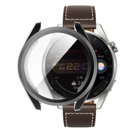Folie de protectie smartwatch Techsuit Defense360 Pro + Screen Protector compatibil cu Huawei Watch 3 Pro, Negru