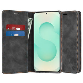Husa de protectie Techsuit Confy compatibil cu Samsung Galaxy S25 Plus, Negru