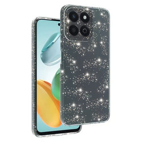 Husa de protectie Techsuit SparkleSkin Series compatibil cu Honor 200 Smart/ X7c, Transparent