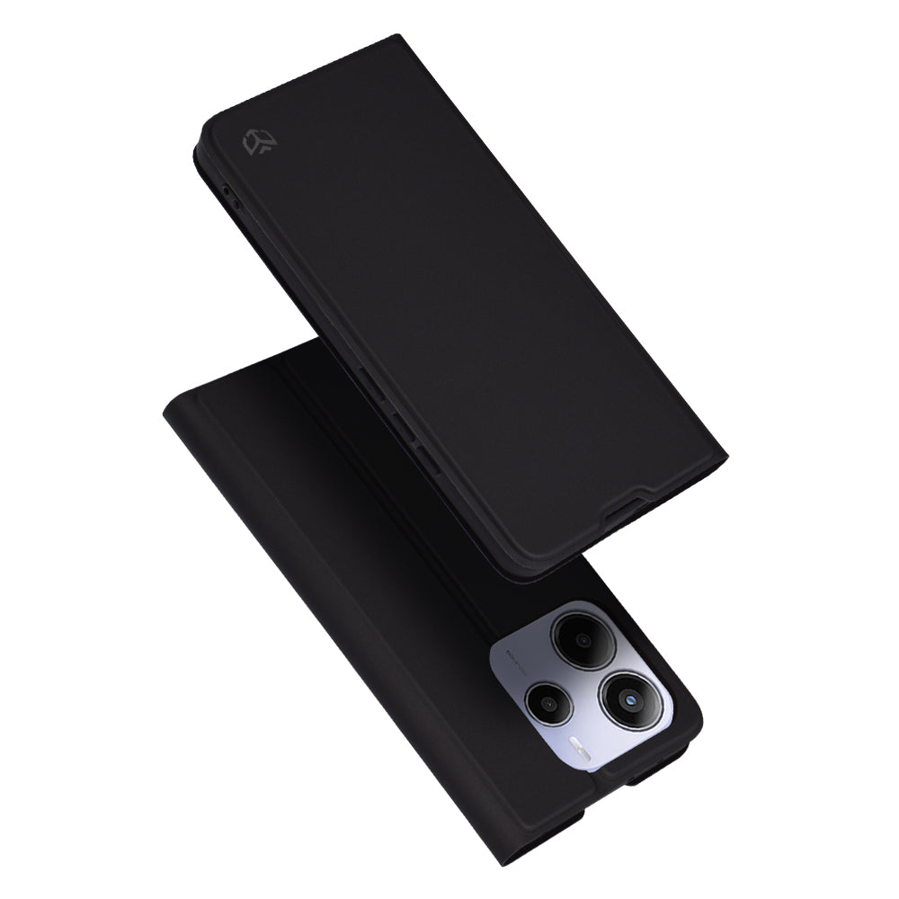 Husa de protectie Techsuit Magskin Book compatibil cu Xiaomi Redmi Note 14 5G, Negru