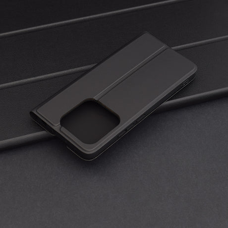 Husa de protectie Techsuit Magskin Book compatibil cu Xiaomi Redmi Note 14 5G, Negru