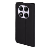 Husa de protectie Techsuit Magskin Book compatibil cu Xiaomi Redmi Note 14 Pro 5G / Poco X7, Negru
