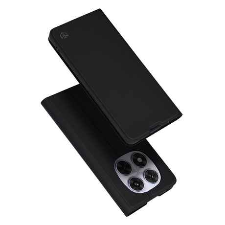 Husa de protectie Techsuit Magskin Book compatibil cu Xiaomi Redmi Note 14 Pro 5G / Poco X7, Negru