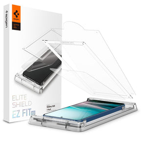 Folie de protectie Spigen Elite Shield EZ Fit HD (AFL09091) compatibil cu Samsung Galaxy S25, Transparent