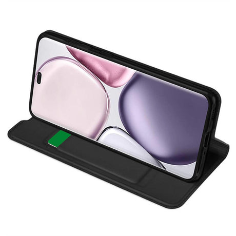 Husa de protectie Techsuit Magskin Book compatibil cu Honor Magic7 Lite / X9c, Negru