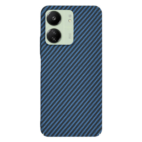 Husa de protectie Techsuit Carbonite FiberShell compatibil cu Xiaomi Redmi 13C 4G / Redmi 13C 5G / Poco C65, Cyan