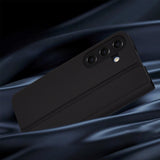 Husa de protectie Techsuit Magskin Book compatibil cu Samsung Galaxy S25, Negru