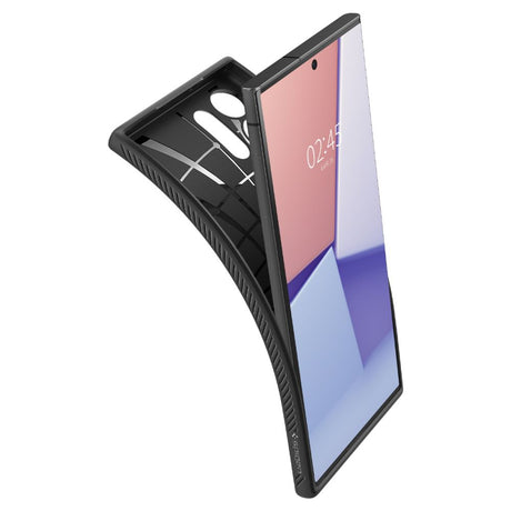 Husa de protectie Spigen Liquid Air (ACS05614) compatibil cu Samsung Galaxy S23 Ultra, Negru Mat