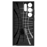 Husa de protectie Spigen Liquid Air (ACS05614) compatibil cu Samsung Galaxy S23 Ultra, Negru Mat