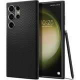 Husa de protectie Spigen Liquid Air (ACS05614) compatibil cu Samsung Galaxy S23 Ultra, Negru Mat