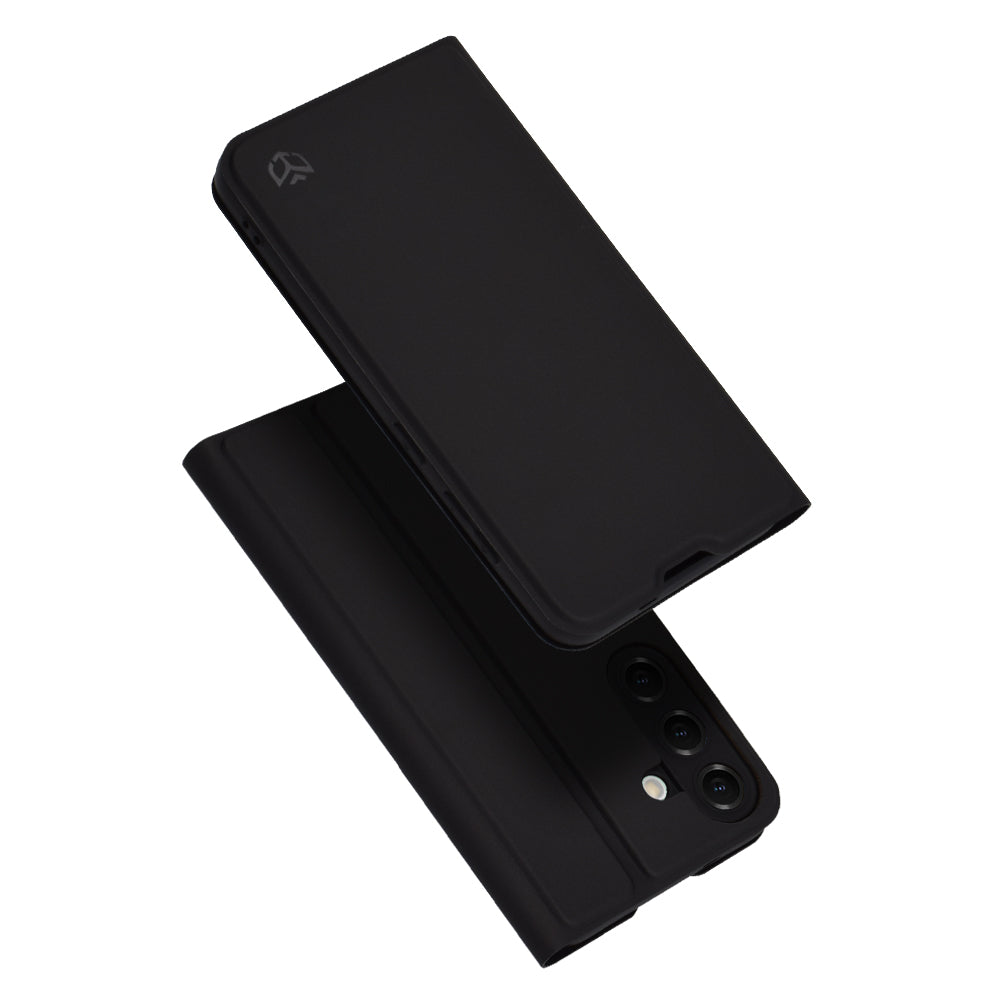 Husa de protectie Techsuit Magskin Book compatibil cu Samsung Galaxy S25 Plus, Negru