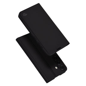 Husa de protectie Techsuit Magskin Book compatibil cu Samsung Galaxy S25 Plus, Negru