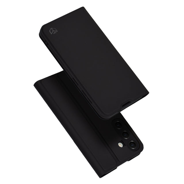 Husa de protectie Techsuit Magskin Book compatibil cu Samsung Galaxy S25 Plus, Negru