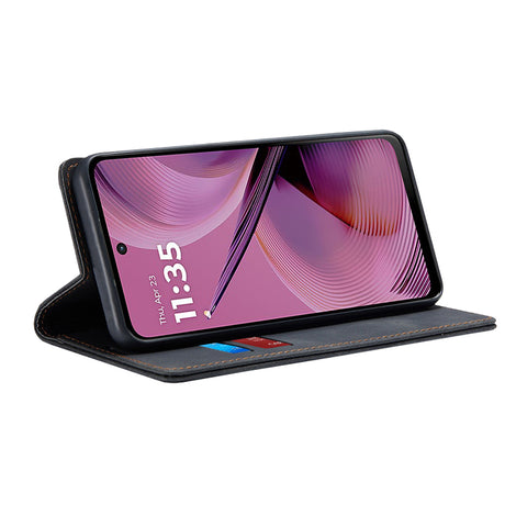 Husa de protectie Techsuit Confy compatibil cu Motorola Moto G55, Negru