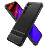 Husa de protectie Spigen Rugged Armor (ACS05711) compatibil cu Samsung Galaxy S23, Negru