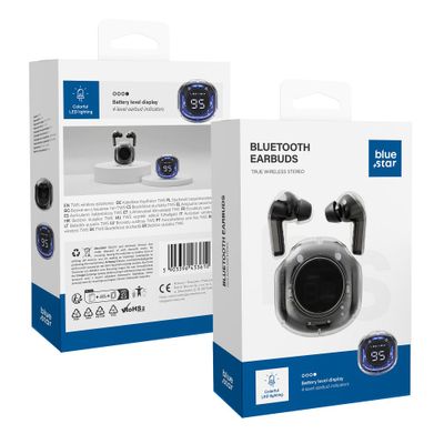 Casti wireless BLUE STAR AirCrystal TX1 TWS