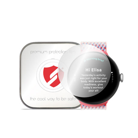 Folie de protectie smartwatch Smart Protection Premium Classic (set de 4) compatibil cu Google Pixel Watch 3 41mm, Transparent