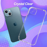 Husa de protectie Techsuit Shockproof Clear Silicone compatibil cu iPhone 16, Transparent
